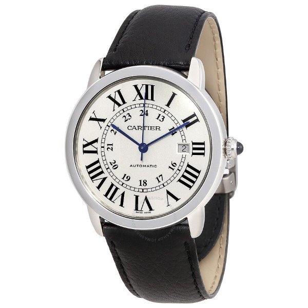 Ronde Solo Automatic Silvered Opaline Dial Men's Watch WSRN0022