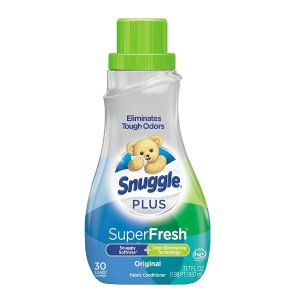 Snuggle Plus Super Fresh Liquid Fabric Softener with Odor Eliminating Technology