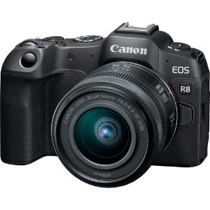 新品预告：佳能专微相机 EOS R8 全幅 & R50 APS-C 预定
