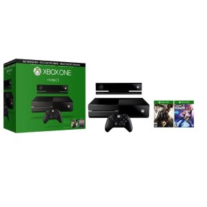 Xbox One 带Kinect体感官方翻新套装( Ryse, Dance Central Spotlight)