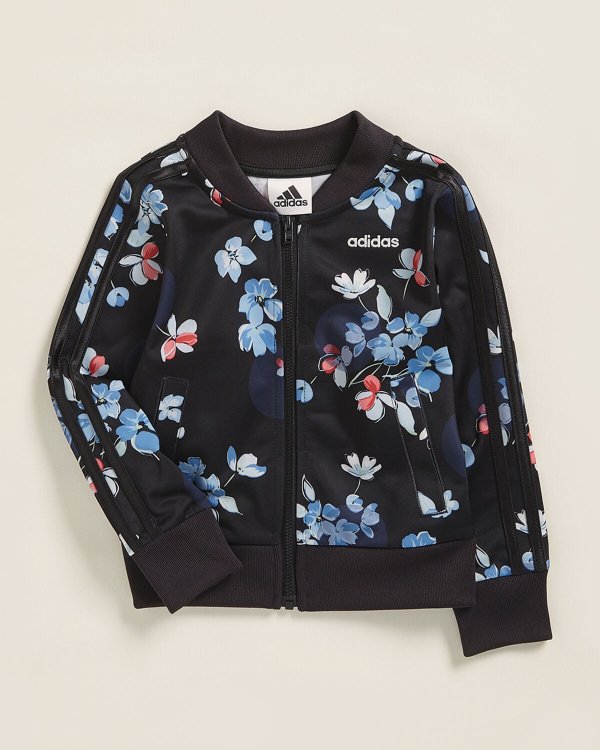 (Toddler Girls) Floral Track Jacket