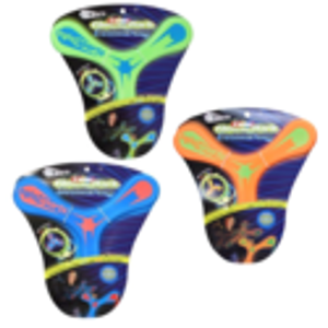 Oglo Sports Glow in the Dark Boomerang 3-Pack