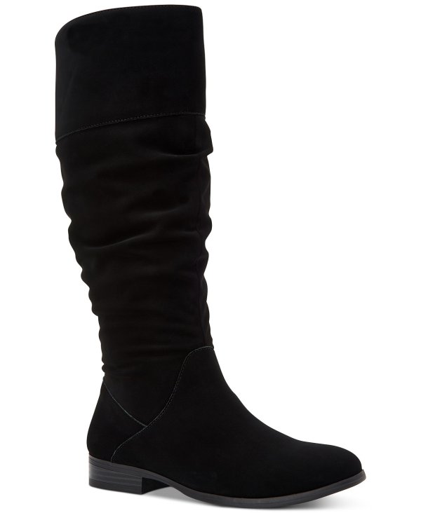 Kelimae Wide-Calf Scrunched Boots, Created for Macy's