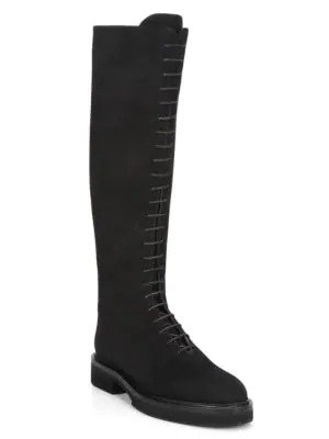 York Knee-High Suede Boots
