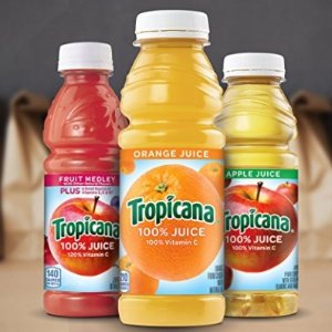 Tropicana Orange Juice, 10 Ounce (Pack of 24)