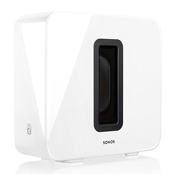 Sub – Wireless Subwoofer that adds bass to your home theater and your music. (White)