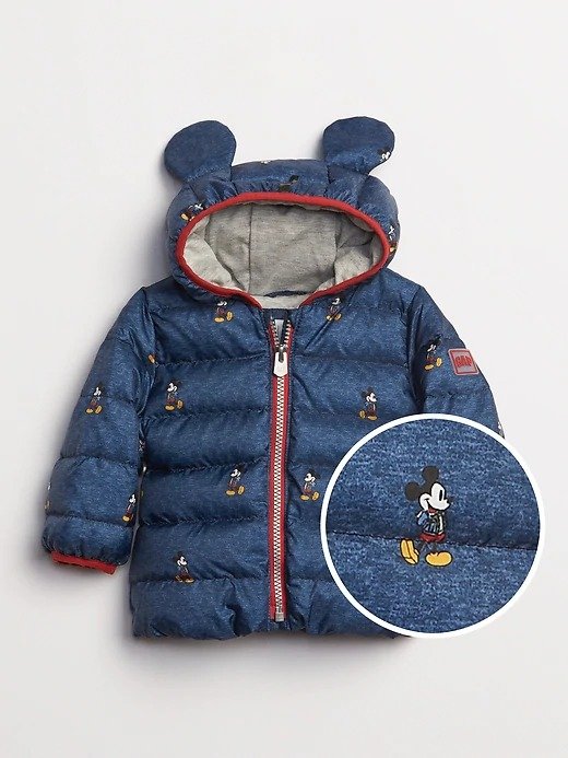 babyGap | Disney Mickey Mouse ColdControl Ultra Max Down Puffer