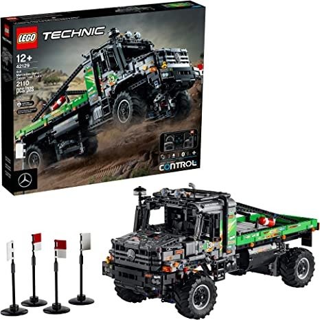 Technic App-Controlled 4x4 Mercedes-Benz Zetros Trial Truck 42129 Building Toy Set for Kids, Boys, and Girls Ages 12+ (2,129 Pieces)