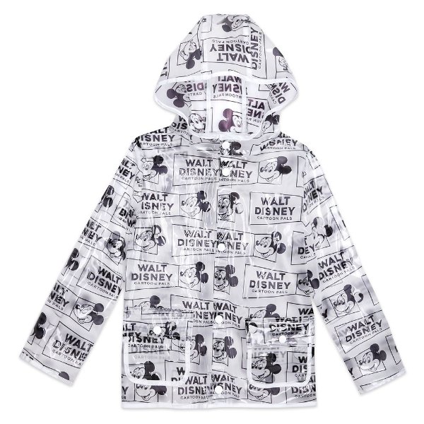Mickey Mouse Hooded Rain Jacket for Kids | shopDisney