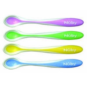 Nuby Hot Safe Spoons 4 Pack BPA FREE