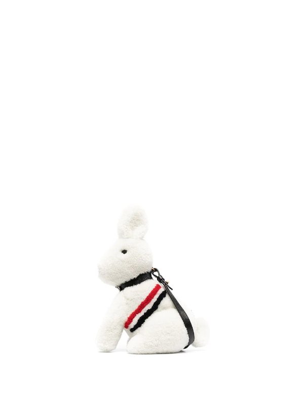 RWB stripe rabbit crossbody bag