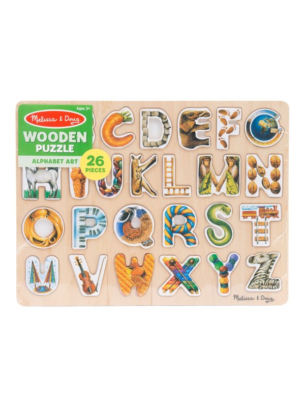 Alphabet Art Puzzle | Toys & Books | Marshalls