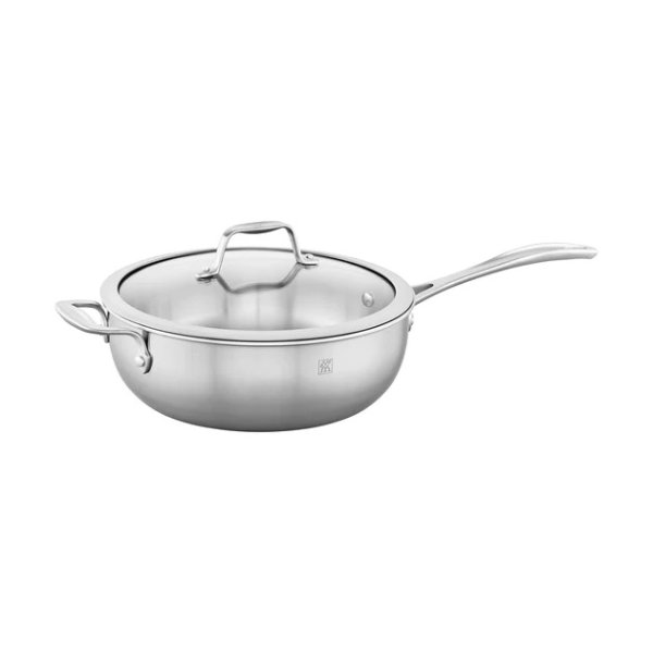 spirit 3-ply 4.6-qt stainless steel perfect pan