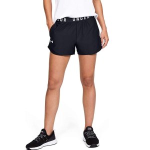 Under Armour womens Play Up 3.0 Shorts , Black (001)/White , X-Small