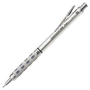 Pentel Graph Gear 1000 Automatic Drafting Pencil, 0.5mm Lead Size, Brushed Metal Barrel, 1 Each (PG1015A)