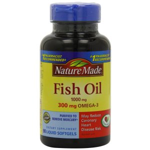 Nature Made鱼油胶囊含Omega-3, 1000mg, 90粒装