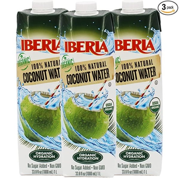 100%天然椰子水 1L 3罐