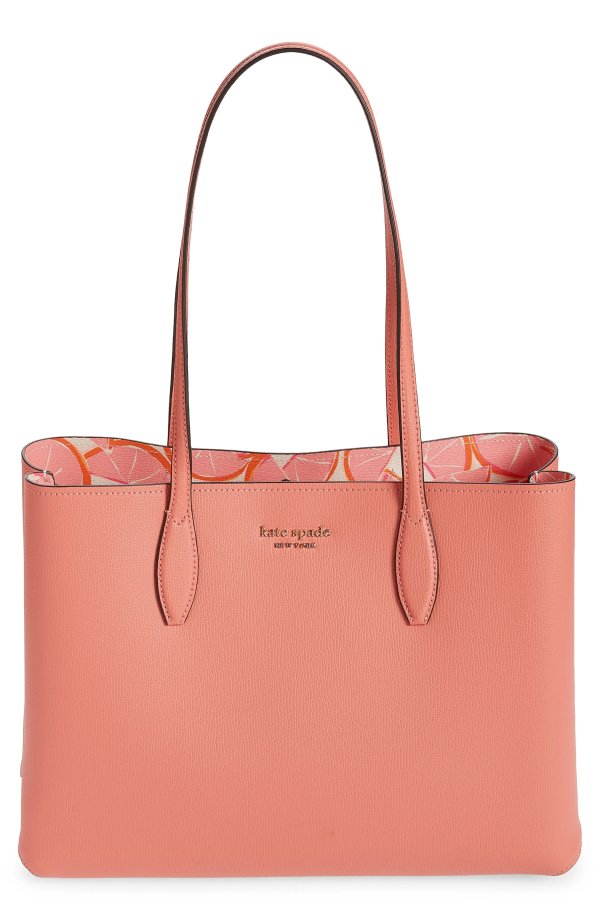 all day grapefruit pop tote
