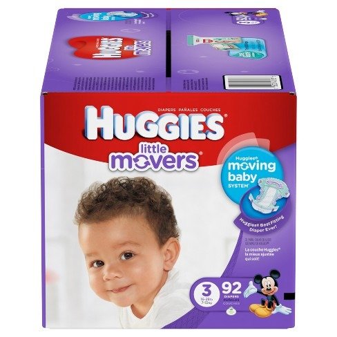 Little Movers Super Pack 尿布