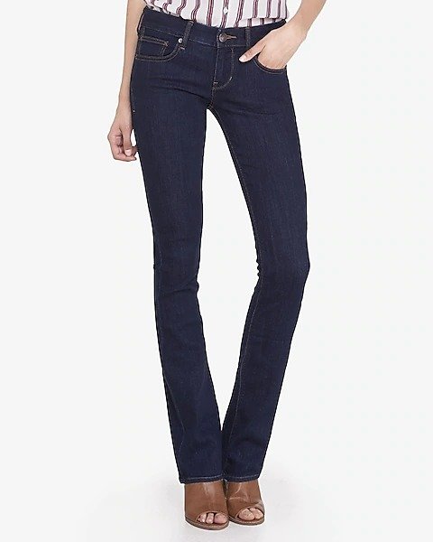 Low Rise Barely Boot Jeans