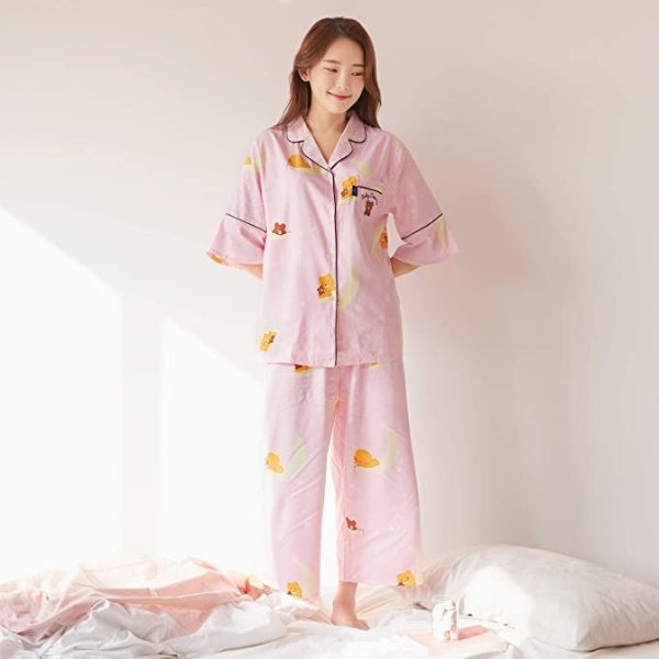 Official- Baby Dreaming Lovely Pajama Set, with Hair Tie Scrunchie