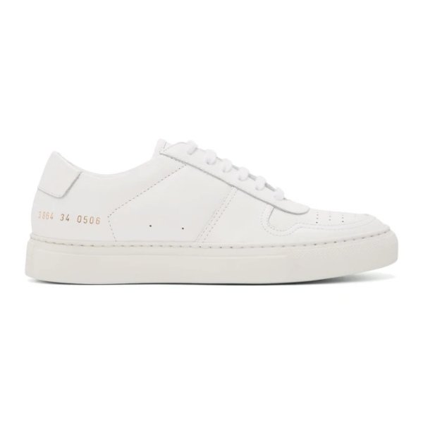 White Full Court Sneakers