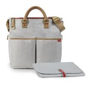 Skip Hop Duo Special Edition Diaper Bag, French Stripe