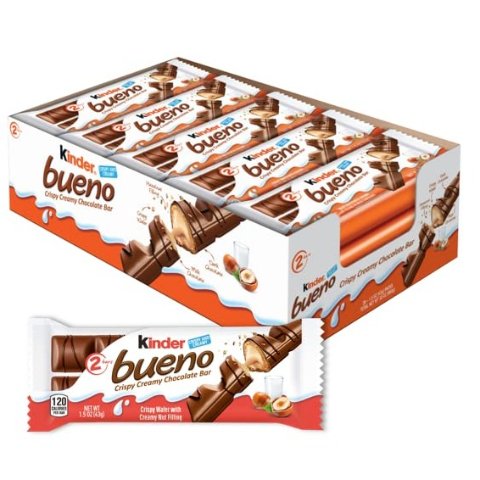 Kinder Bueno Mini, Chocolate and Hazelnut Cream Chocolate Bars
