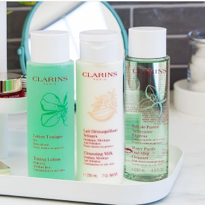Clarins Water Purify One Step Cleanser with Mint Essential Water for Combination or Oily Skin, 6.80 Ounce @ Amazon