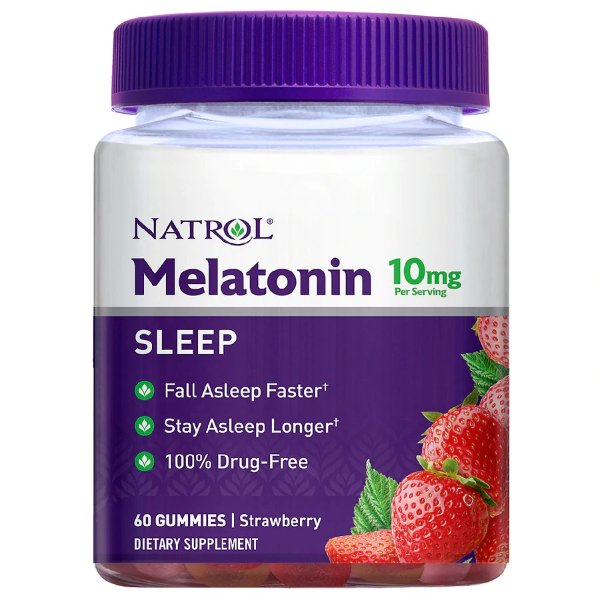 Melatonin 10 mg Gummies Strawberry