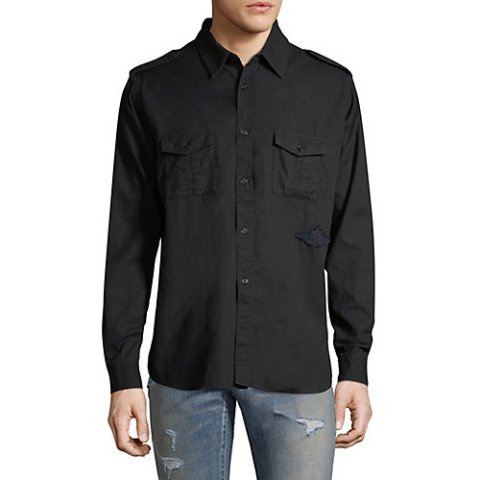 saint laurent男士衬衫