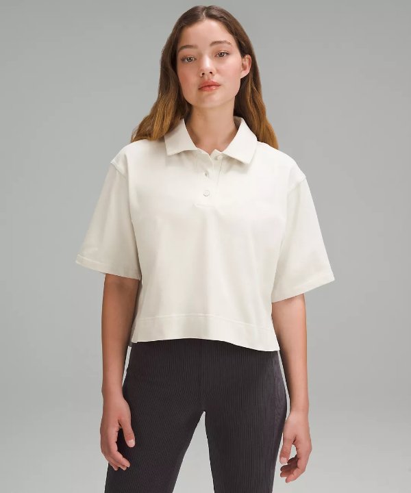 Heavyweight Cotton Short-Sleeve Polo Shirt | Women's Short Sleeve Shirts & Tee's | lululemon