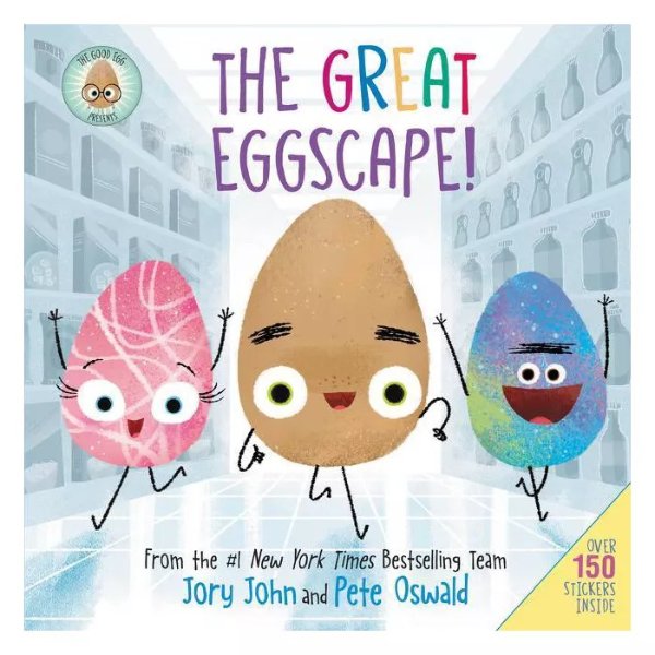 The Good Egg Presents: The Great Eggscape! - by Jory John (Hardcover)