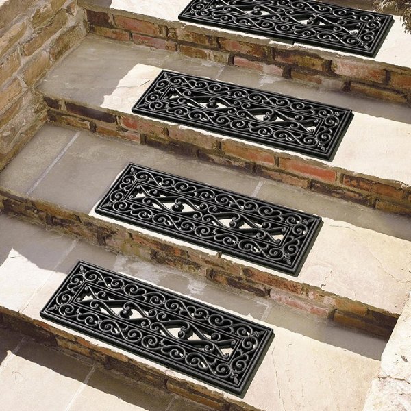 Highgate Doormat Stair Treads - Set of 4 | Ballard Designs