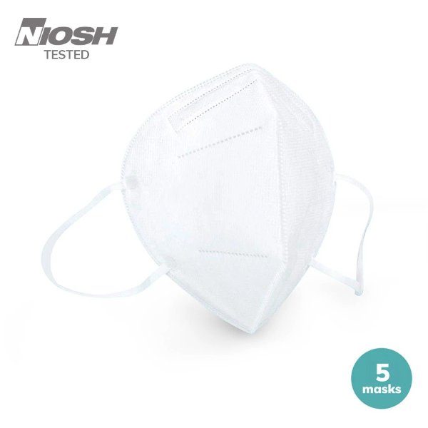 N95 Respirator Disposable Masks (5-Pack)