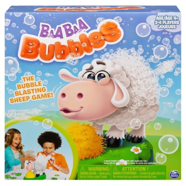 Baa Baa Bubbles Bubble-Blasting Game with Interactive Sneezing Sheep