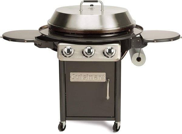 CGG-999 30-Inch Round Flat Top Surface Outdoor, 360° XL Griddle Cooking Station