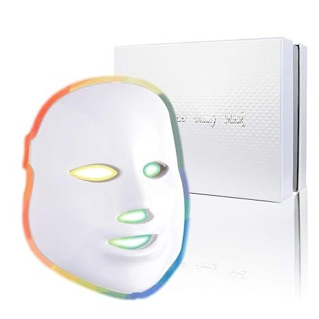 LED-Face-Mask- Red & Blue Light Therapy Facial Skin Care Mask