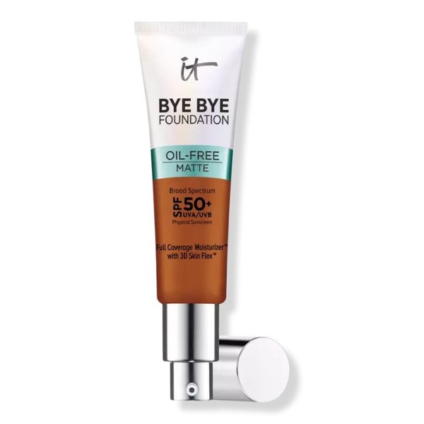 Bye Bye Foundation Oil-Free Matte Full Coverage Moisturizer with SPF 50+