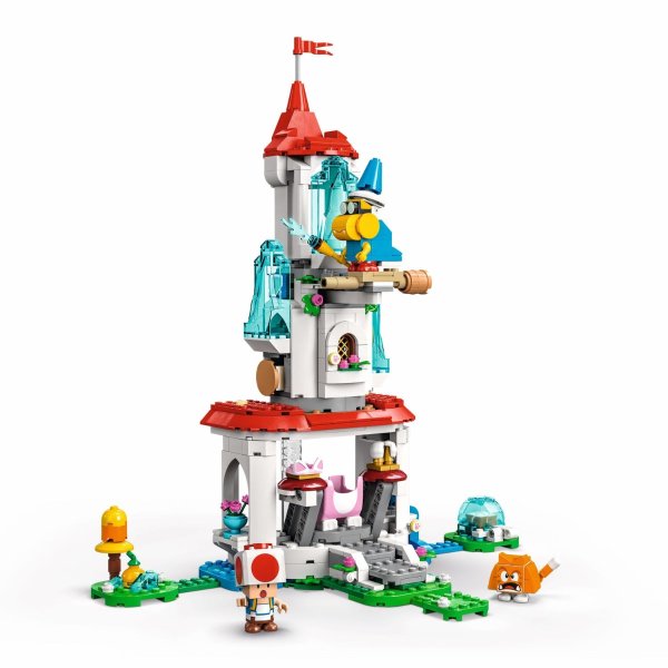 Cat Peach Suit and Frozen Tower Expansion Set 71407 | LEGO® Super Mario™ | Buy online at the Official LEGO® Shop US