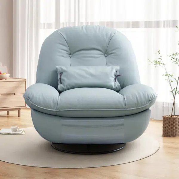 Bohuslav Oversized Power Rocker Recliner Swivel Glider with Surround Sound and Breathing Ambient Lighting