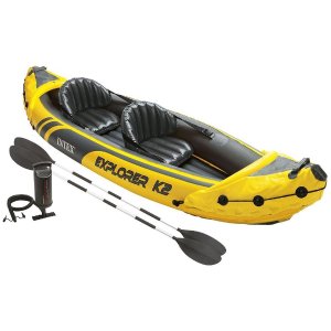 Intex Explorer K2 双人充气皮艇套装