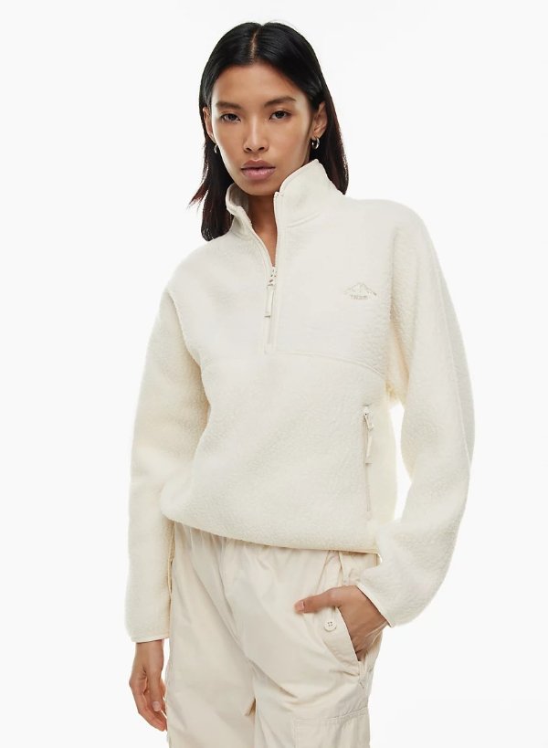 bigfoot polar ½ zip sweater