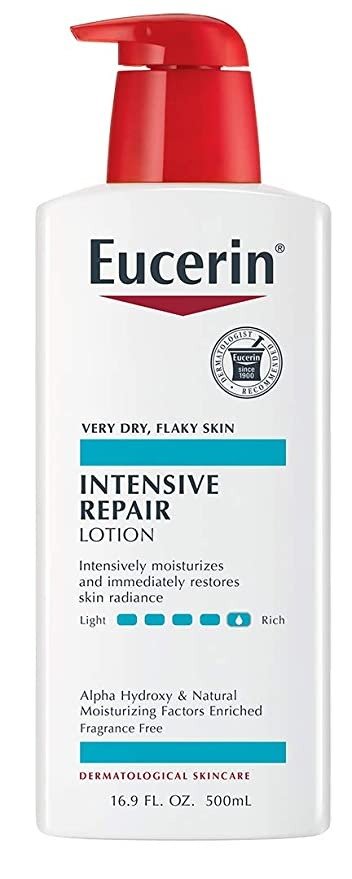 Intensive Repair Lotion - Rich Lotion for Very Dry, Flaky Skin - Use After Washing With Hand Soap - 16.9 Fl. Oz.