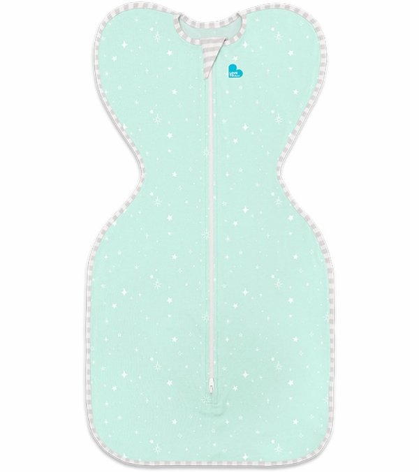 Swaddle UP Lite, Small - Mint Stars