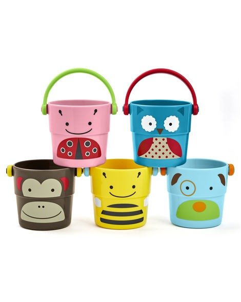 Zoo stack & pour buckets