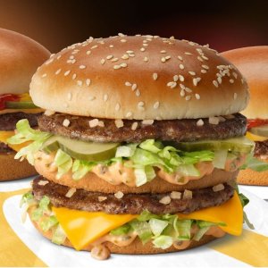 独家：免费，McDonald's 4个炸鸡汉堡+ 1个巨无霸巨划算