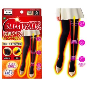 亲测好穿 SLIM WAlK 美腿发热 连裤袜 改善腿型 限时特价