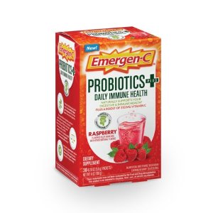 Emergen-C Probiotics+ Raspberry 30ct