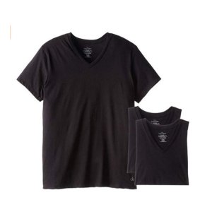 Calvin Klein Men's Cotton Classics Crew Neck T-shirts